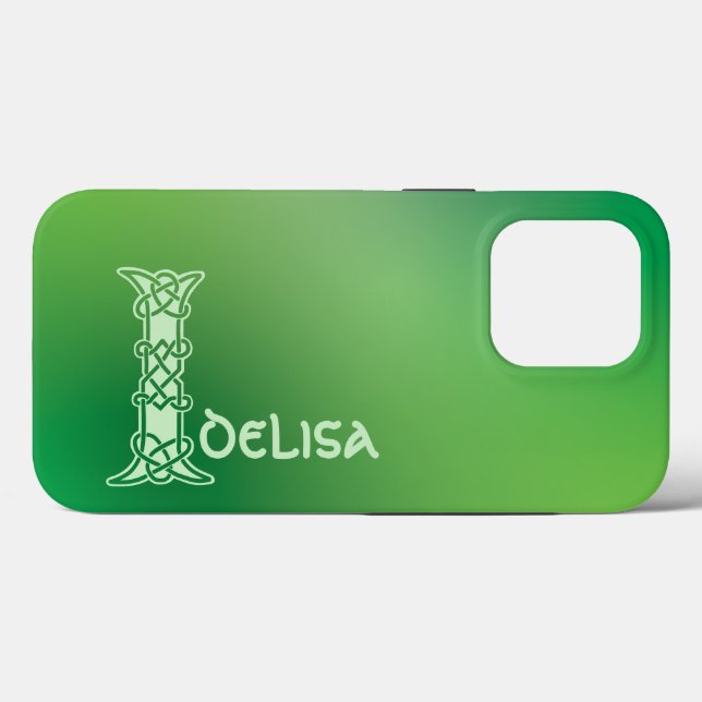 16th Century Celtic Knot Decorative Capital I Case-Mate iPhone Case (Back (Horizontal))