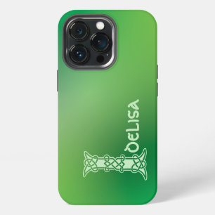 16th Century Celtic Knot Decorative Capital I iPhone 13 Pro Case