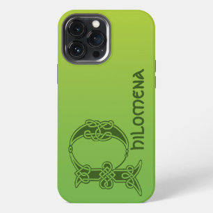 16th Century Celtic Knot Decorative Capital P iPhone 13 Pro Max Case