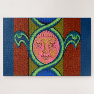 16th century found face jigsaw puzzle