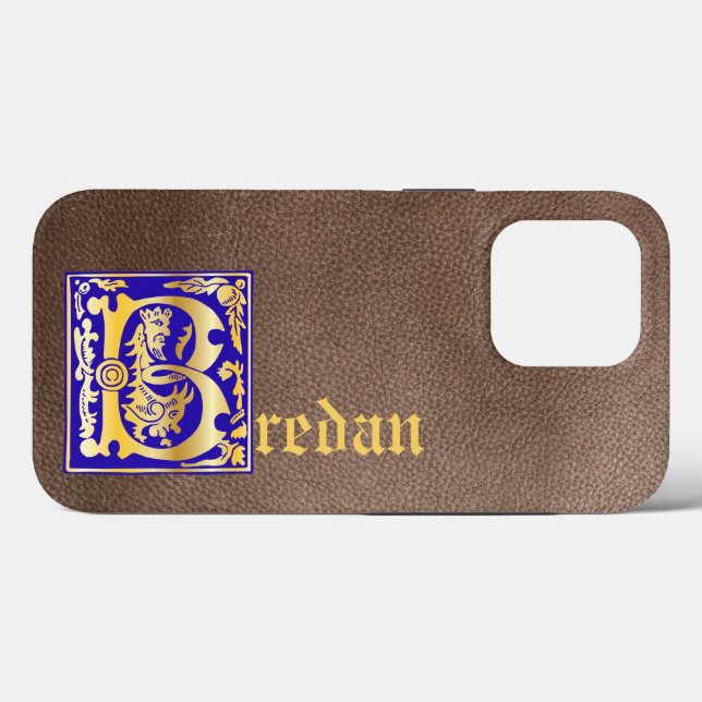 16th Century Mythic Creatures Decorative Capital B Case-Mate iPhone Case (Back (Horizontal))
