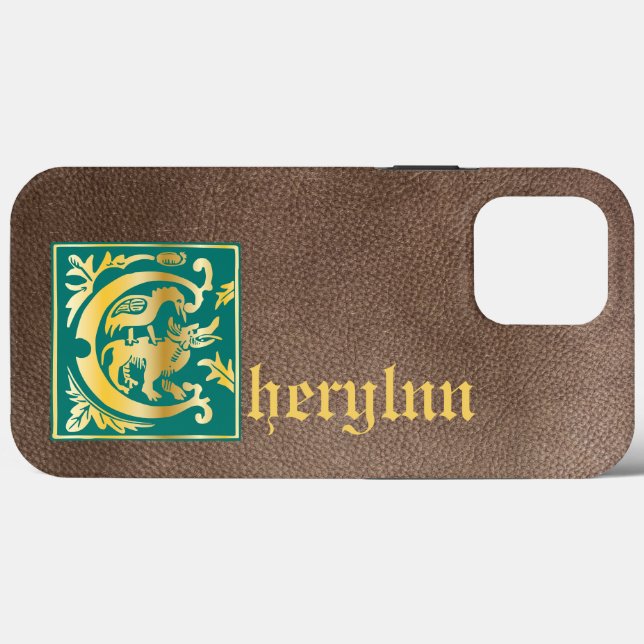 16th Century Mythic Creatures Decorative Capital C Case-Mate iPhone Case (Back (Horizontal))