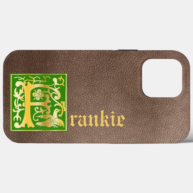 16th Century Mythic Creatures Decorative Capital F Case-Mate iPhone Case (Back (Horizontal))