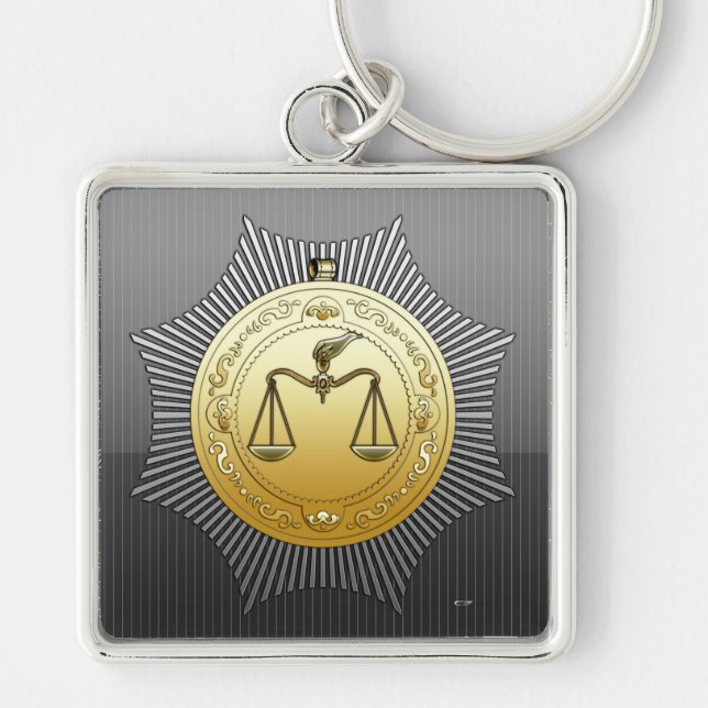 16th Degree: Prince of Jerusalem Keychain (Front)