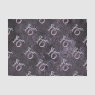 16th Dusty Pink Rose   Sweet 16 Silver Glitter   Tissue Paper