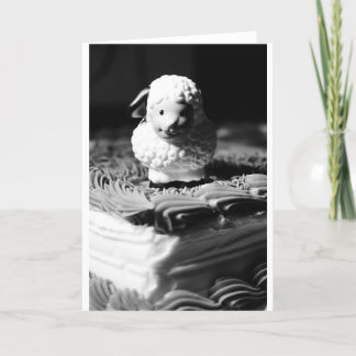 16th Sheep Birthday Card