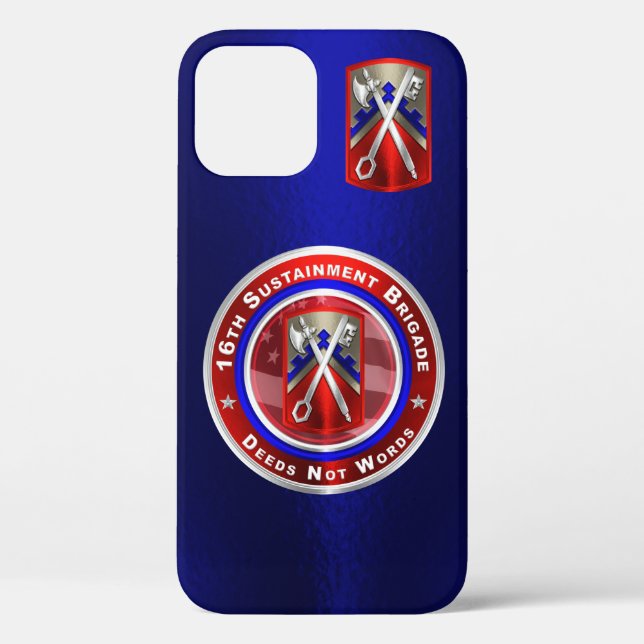 16th Sustainment Brigade Customized Case-Mate iPhone Case (Back)