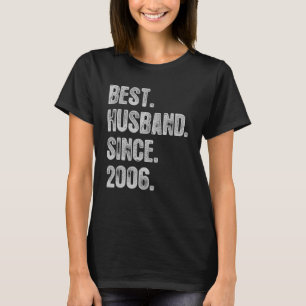 16th Wedding Aniversary For Him Best Husband Since T-Shirt