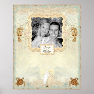 16x20 Engagement Photo Signing Poster - Fine Art