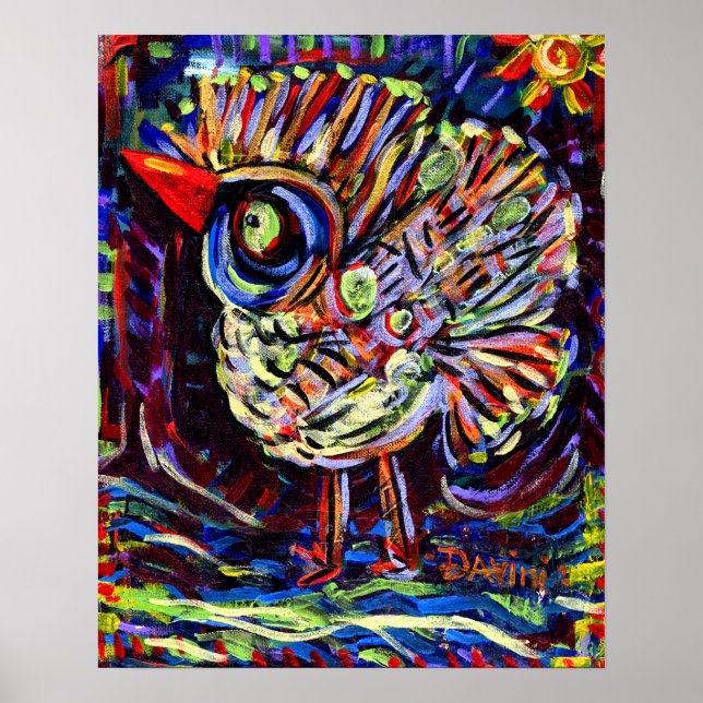 16x20 inch Hand Turkey poster! Poster (Front)