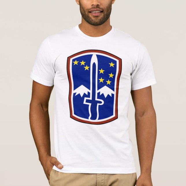 172d Stryker Brigade shoulder patch T-shirt (Front)