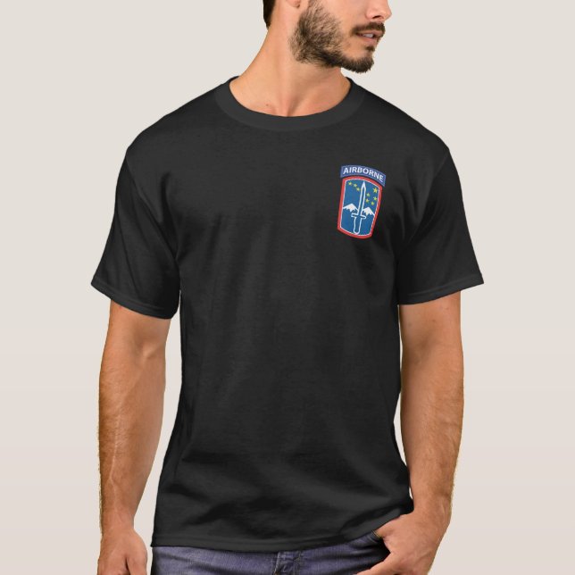 172nd T-shirts de brigade aéroportée (Devant)