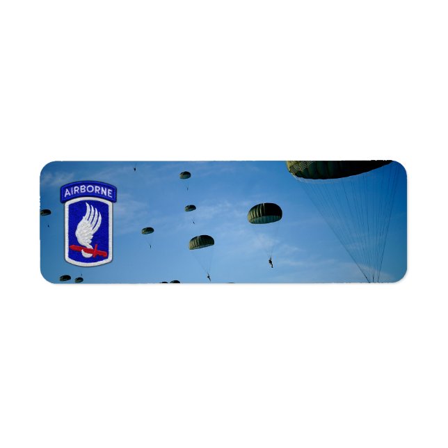 173e ABN BDE Brigade aéroportée Soldats Sky Vets (Devant)
