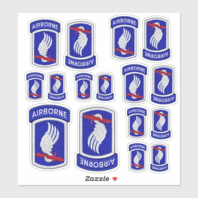 173rd ABN Airborne Brigade Sky Soldiers Contour St (Sheet)