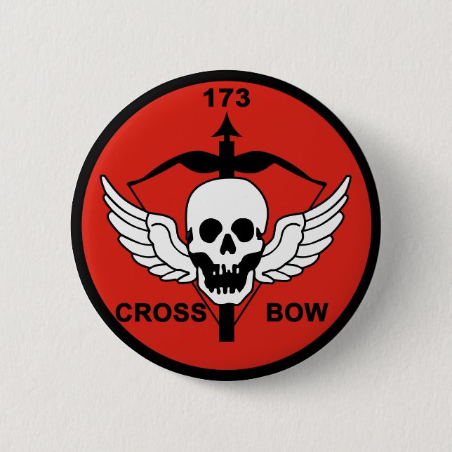 173rd AHC Crossbow 2 Inch Round Button (Front)