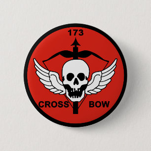 173rd AHC Crossbow 2 Inch Round Button