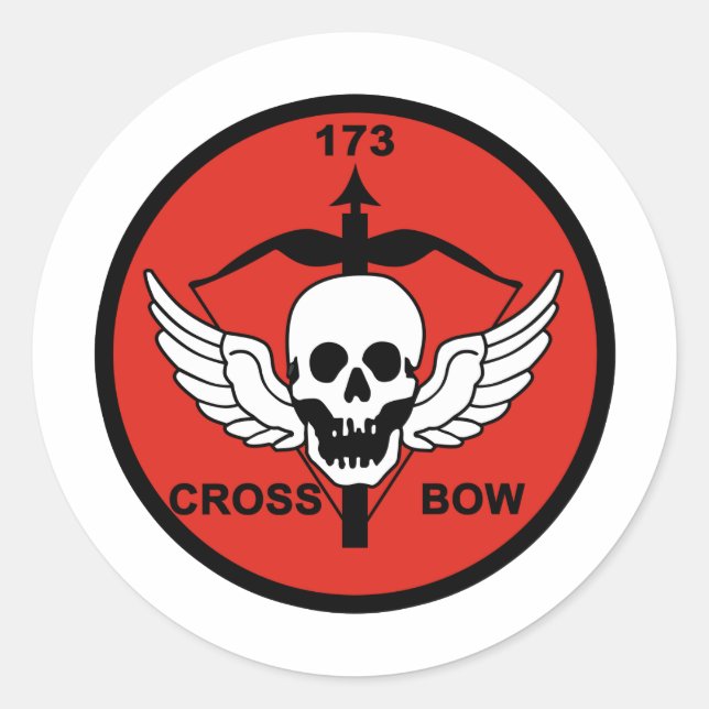 173rd AHC Crossbow Classic Round Sticker (Front)
