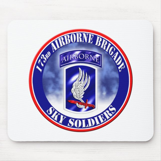 173rd Airborne Brigade Combat Team 002 Mouse Pad (Front)