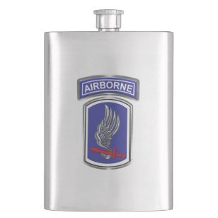 173rd Airborne Brigade Combat Team Hip Flask
