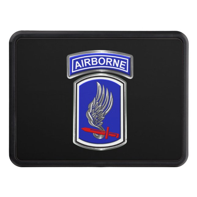 173rd Airborne Brigade Combat Team  Hitch Cover (Front)