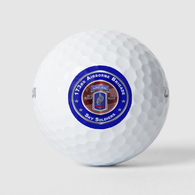 173rd Airborne Brigade Golf Balls (Front)