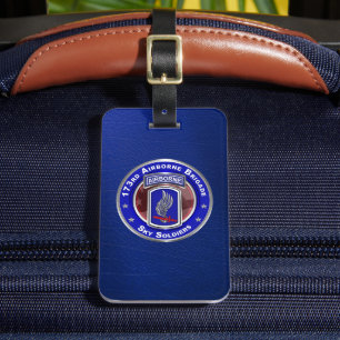 173rd Airborne Brigade   Luggage Tag