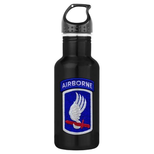 173rd Airborne Brigade Patch 532 Ml Water Bottle (Front)