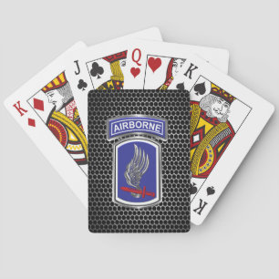 173rd Airborne Brigade Playing Cards