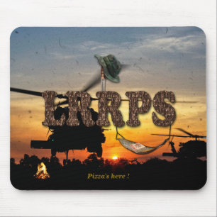 173rd airborne LRRPS LRRP vietnam vets Mousepad