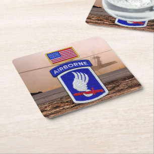 173rd airborne sky soldiers veterans vets coasters