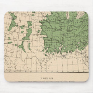 174 Apples, pears, principal regions Mouse Pad