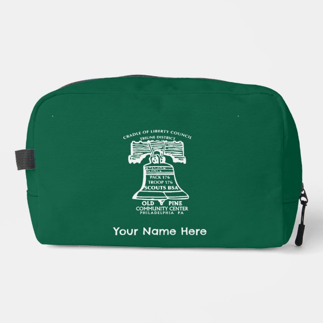 176 Personalized Toiletry Bag (Front)