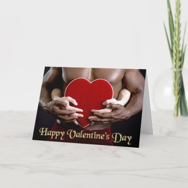 17731HVD Valentines Holiday Card (Front)