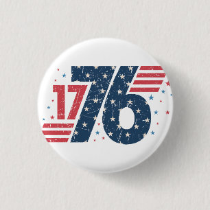 1776 1 INCH ROUND BUTTON