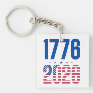 1776 2026 250 years freedom keychain