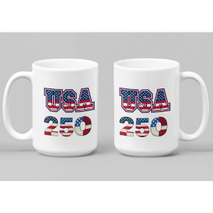 1776–2026 America Anniversary Coffee Mug