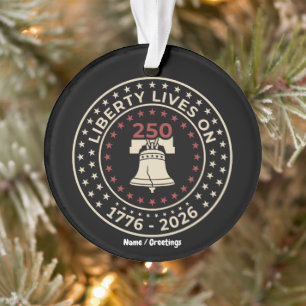 1776-2026 Commemorative 250th Semiquincentennial Ornament