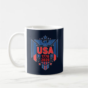1776-2026 USA  COFFEE MUG