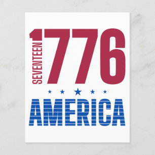 1776 America 250 years historical freedom Flyer