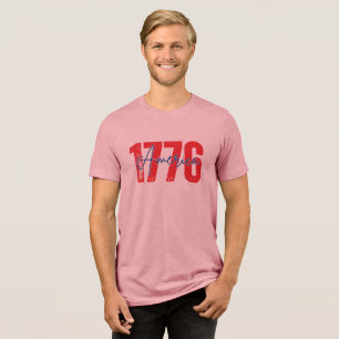 '1776 America' 250th Anniversary 4th of July Tri-Blend Shirt