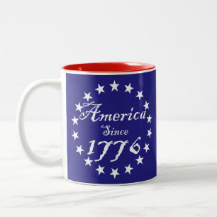 1776 America Since 1776 Two-Tone Coffee Mug