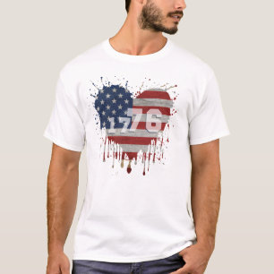 1776 American Flag T-Shirt