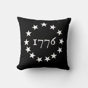 1776 Betsy Ross Throw Pillow