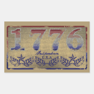 1776 Independence Sticker