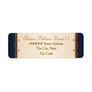 1776 Mariage Collection Adresse de retour