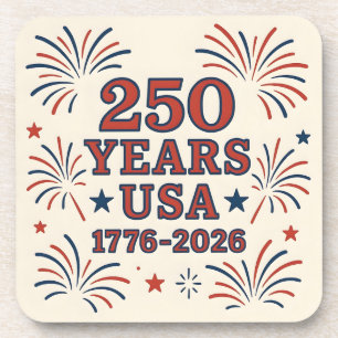 1776 To 2026 Celebration Coaster Set