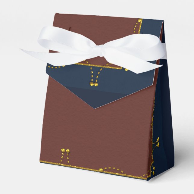 1776 Wedding Collection Mementos Favor Box (Front Side)