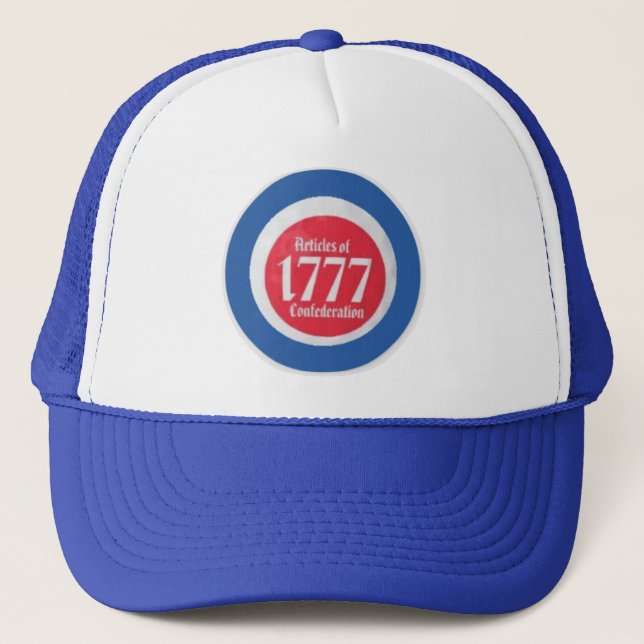 1777 ARTCILCLES of CONFEDERATION Trucker Hat (Front)