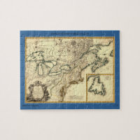 1778 Map of Canada and the United States