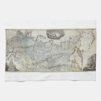 1787 Wall Map of the Russian Empire